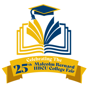A logo for a college fairDescription automatically generated